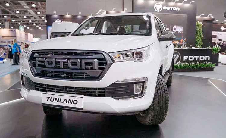 В РФ прибыла партия китайских пикапов Foton Tunland G7 Premium