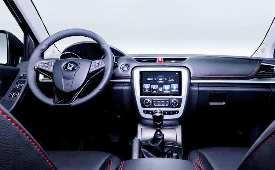 Автосалоны принимают заказы на пикап Sollers ST6 с бензиновым двигателем за 2,4 млн. руб.