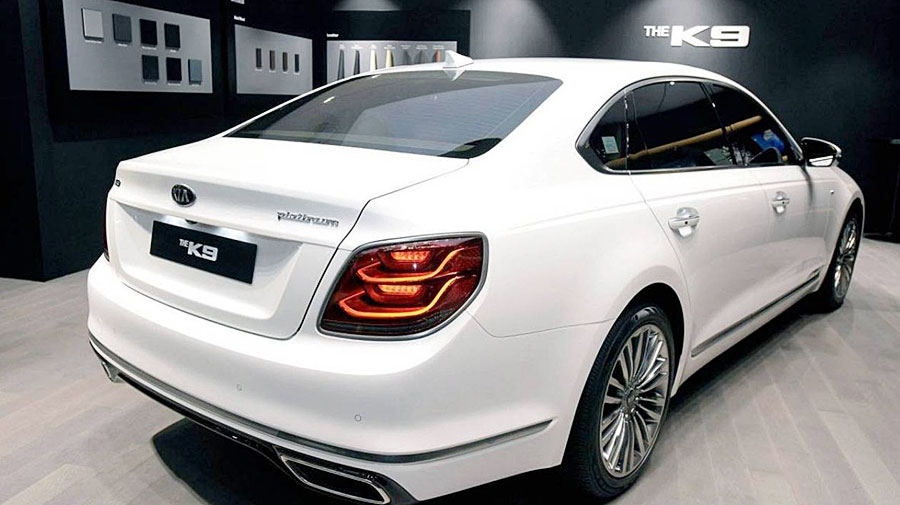 В Корее автопроизводитель показал обновленный флагманский седан Kia K9