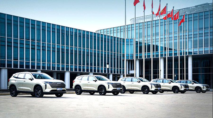 В Китае компания «GWM» презентовала продажи кроссовера Haval H6 четвертого поколения