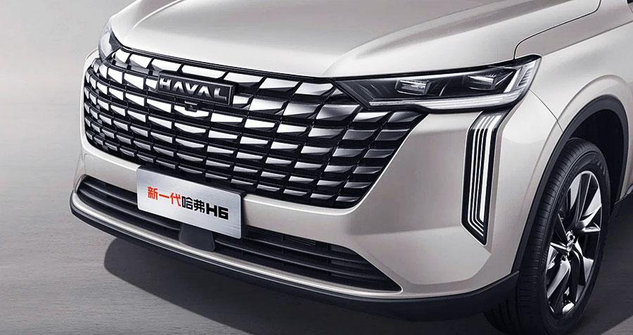 В Китае компания «GWM» презентовала продажи кроссовера Haval H6 четвертого поколения