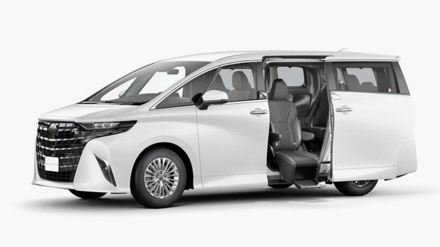 Гибридный минивэн Toyota Alphard 2024 скоро появится в автосалонах России