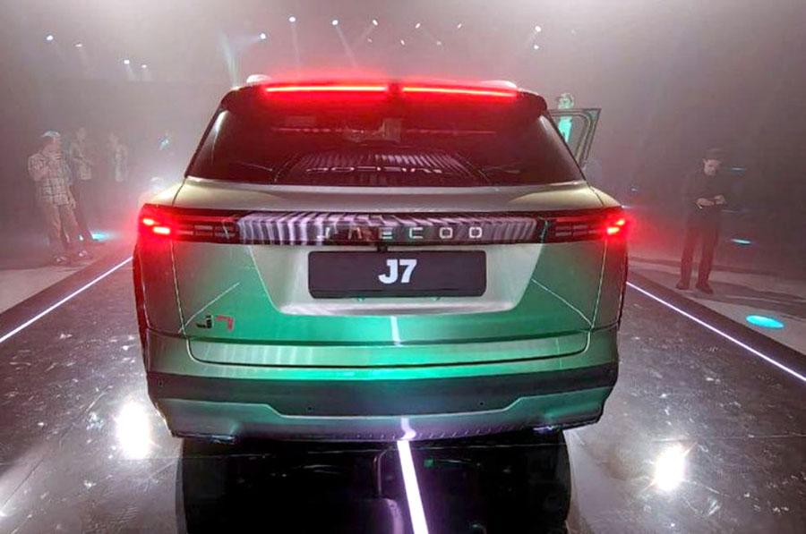 Паркетник JAECOO J7: компания Chery представила обновленну комплектацию Supreme-V