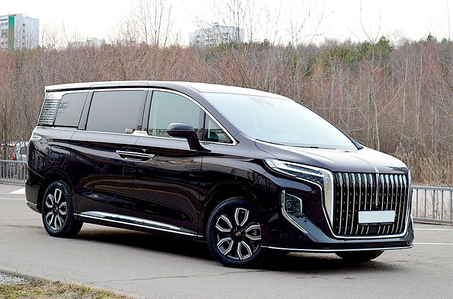 Расширение модельного ряда электрифицированных Hongqi за счет полноприводного гибридного минивэна Hongqi HQ9