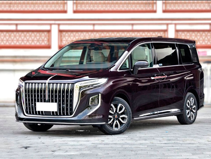 Расширение модельного ряда электрифицированных Hongqi за счет полноприводного гибридного минивэна Hongqi HQ9