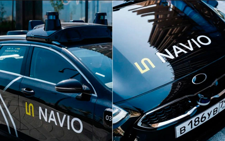 Беспилотные автомобили Navio Aut вышли на маршрут в московском смарт-районе СберСити