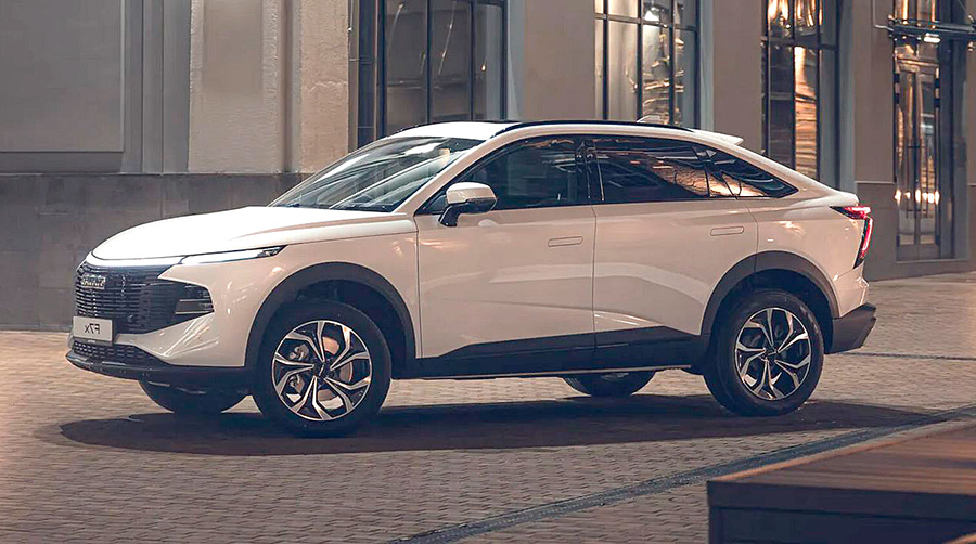 Объявлена стоимость нового полноприводного купе-кроссовера Haval F7x российской сборки — от 3,5 млн. рублей