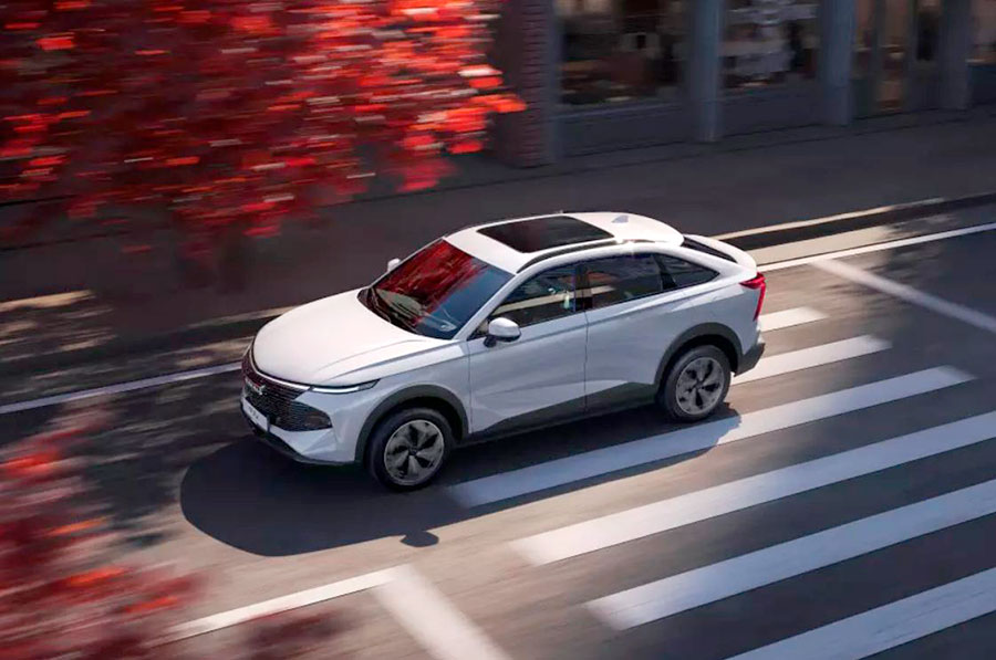 Объявлена стоимость нового полноприводного купе-кроссовера Haval F7x российской сборки — от 3,5 млн. рублей