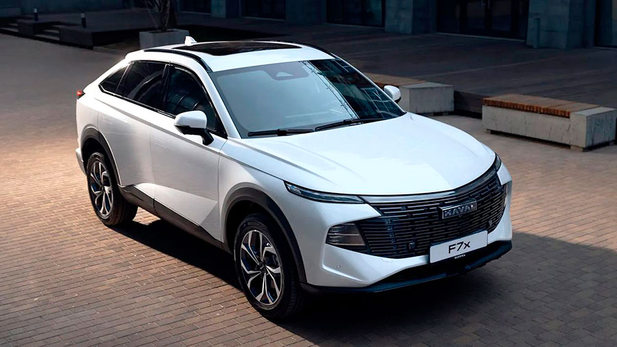 Объявлена стоимость нового полноприводного купе-кроссовера Haval F7x российской сборки — от 3,5 млн. рублей