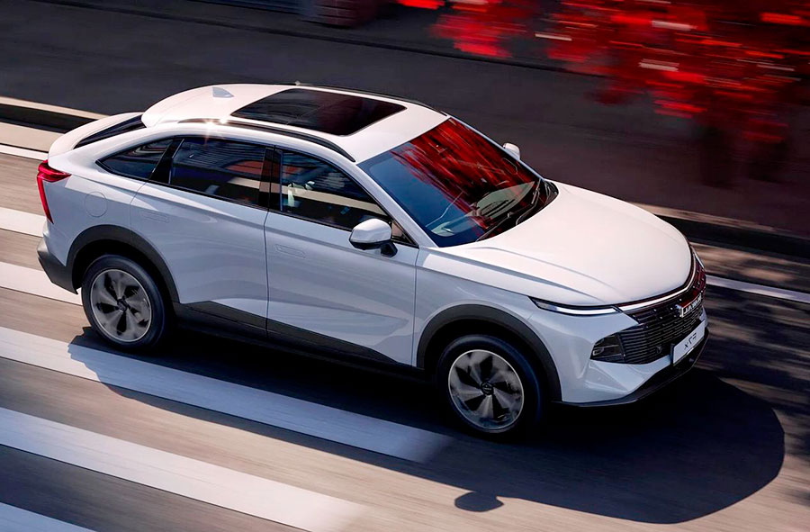 Объявлена стоимость нового полноприводного купе-кроссовера Haval F7x российской сборки — от 3,5 млн. рублей