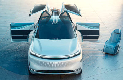 В Китае представлен роскошный шестиместный гибридный кроссовер Geely Galaxy M9 с запасом хода 1500 км