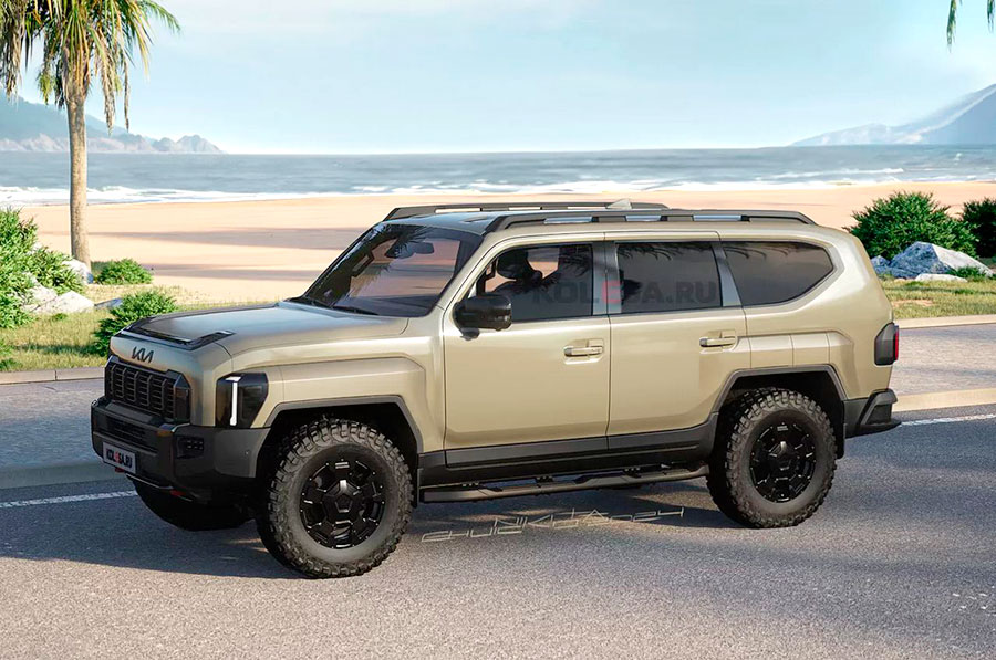 Kia Tasman: на базе пикапа создадут мощный внедорожник с рамной конструкцией и полным приводом