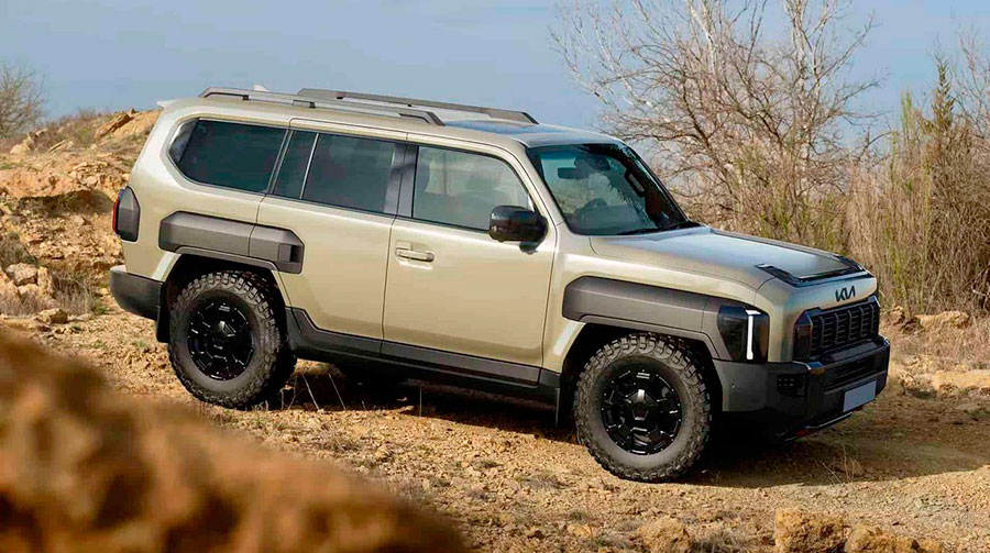 Kia Tasman: на базе пикапа создадут мощный внедорожник с рамной конструкцией и полным приводом