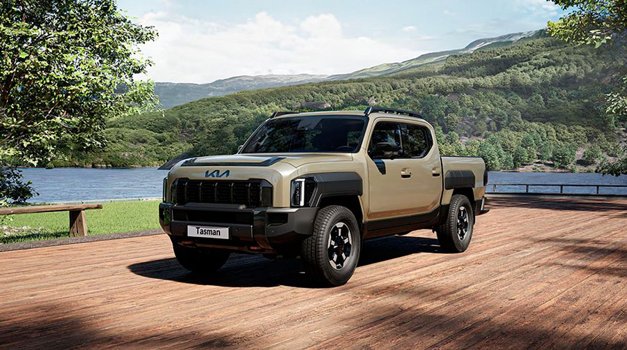 Kia Tasman: на базе пикапа создадут мощный внедорожник с рамной конструкцией и полным приводом
