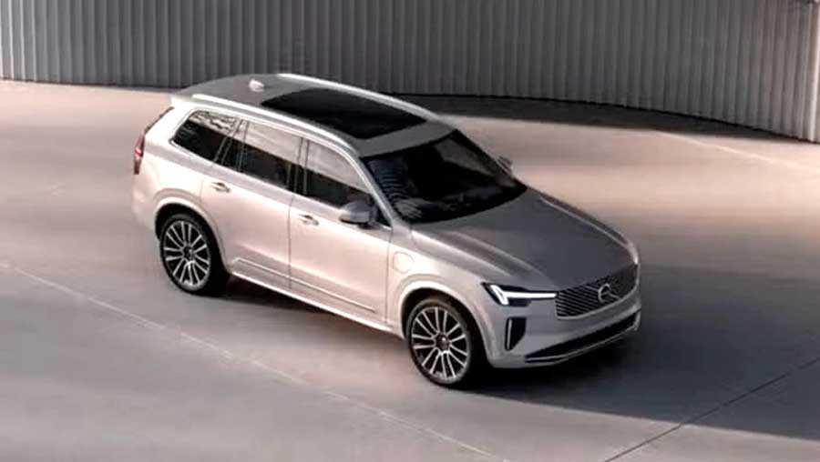 В разработке кроссовер Volvo XC90 третьего поколения: под капотом автомобиля PHEV 589 «лошадок»