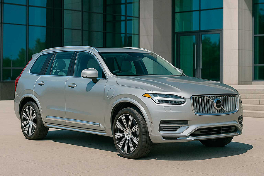 В разработке кроссовер Volvo XC90 третьего поколения: под капотом автомобиля PHEV 589 «лошадок»