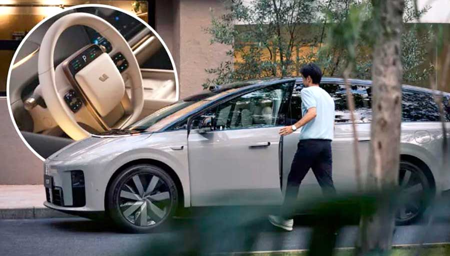 В КНР стартуют продажи шестиместного электрического кроссовера Li Auto i8 с потолочным экраном, запасом хода 700 км, системой «умного» вождения MindVLA