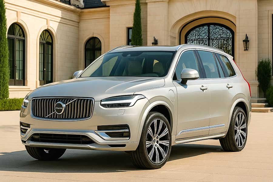 В разработке кроссовер Volvo XC90 третьего поколения: под капотом автомобиля PHEV 589 «лошадок»
