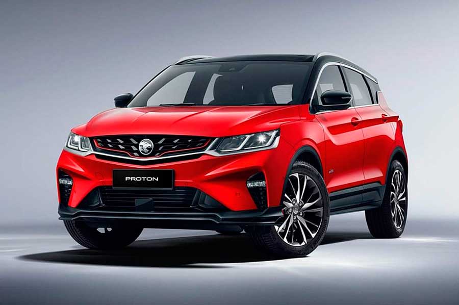 Кроссовер Geely Proton X50 образца 2025: новый мотор, улучшенный дизайн