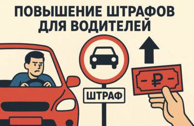 Изменения в ПДД 2025 года для водителей: штрафы, сроки и ограничения