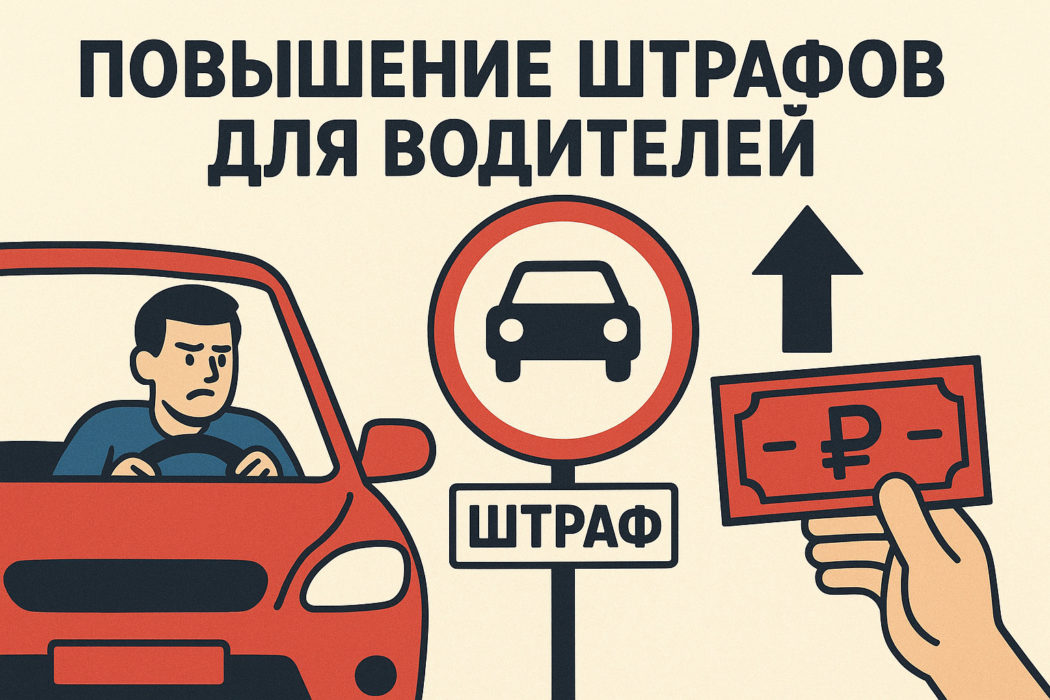 Изменения в ПДД 2025 года для водителей: штрафы, сроки и ограничения