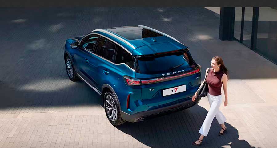 Кроссовер Tenet T7: российская версия Chery Tiggo 7L с зимним пакетом