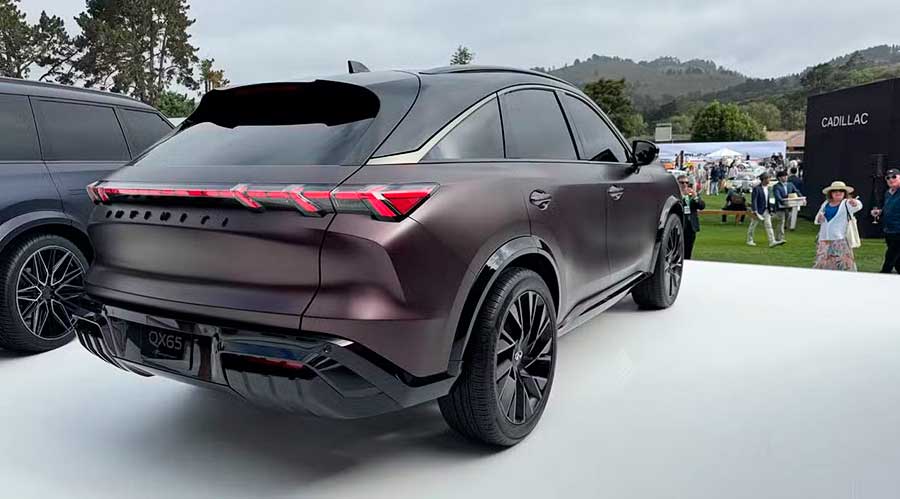 Дизайн как искусство: легендарный FX возвращается как Infiniti QX65 Monograph