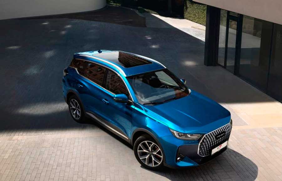 Кроссовер Tenet T7: российская версия Chery Tiggo 7L с зимним пакетом