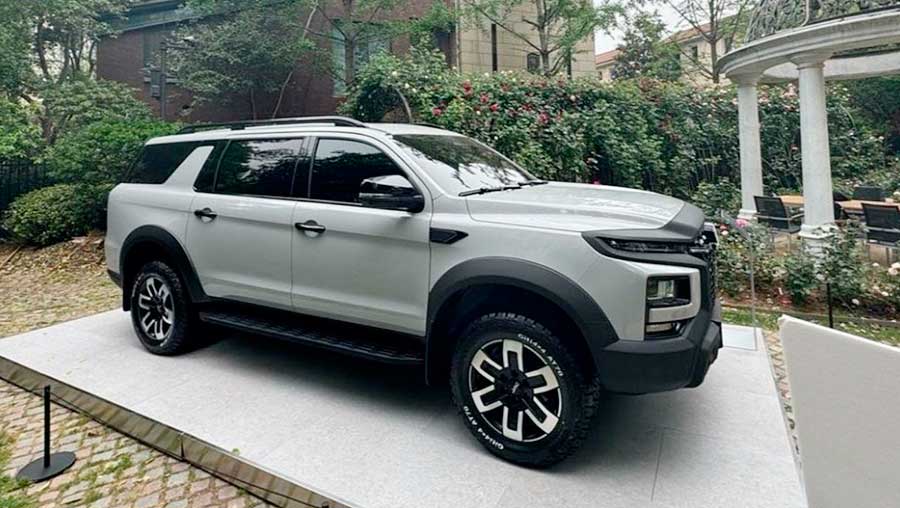 Производитель представил брутальный внедорожник JAC JS9 2025: конкурент Haval H9 появится в России до конца года