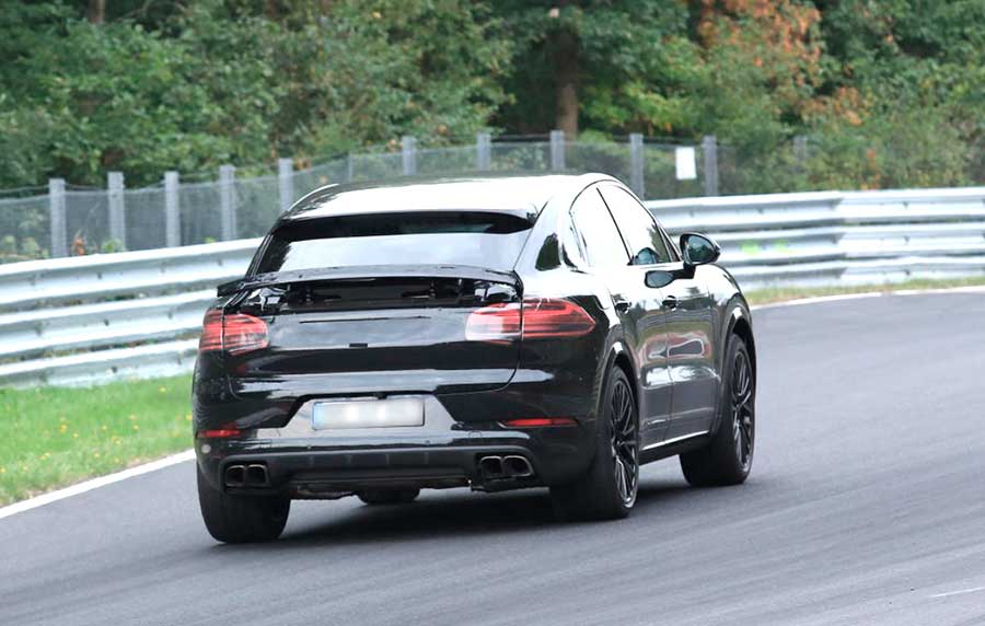 Электромобиль Porsche Cayenne Electric Coupe засняли без камуфляжа. Показ состоится в начале 2026 года