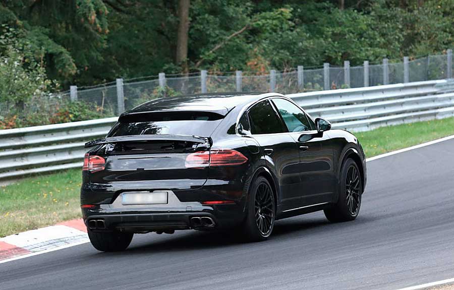 Электромобиль Porsche Cayenne Electric Coupe засняли без камуфляжа. Показ состоится в начале 2026 года