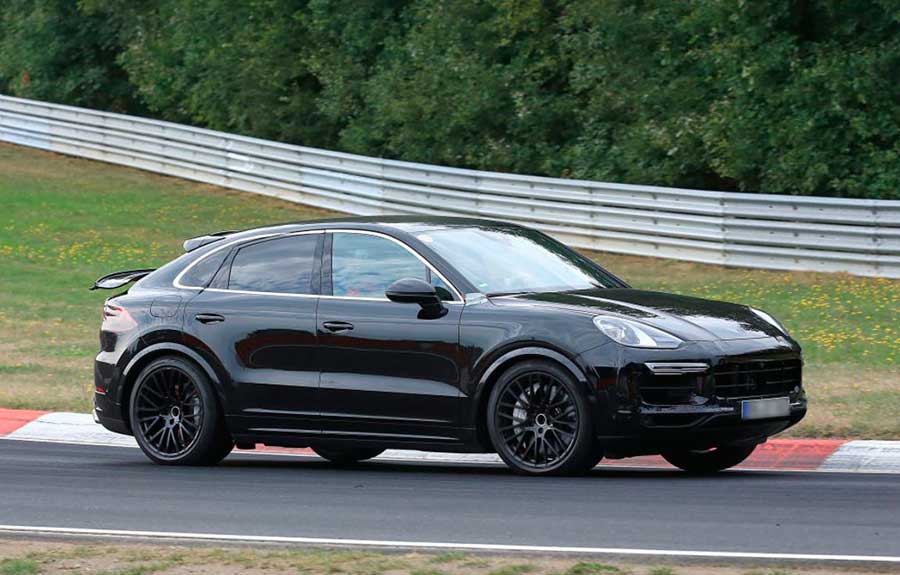 Электромобиль Porsche Cayenne Electric Coupe засняли без камуфляжа. Показ состоится в начале 2026 года