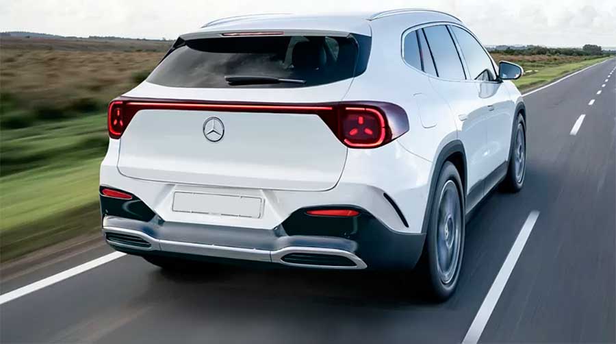 Производитель готовится к показу Mercedes-Benz GLA нового поколения