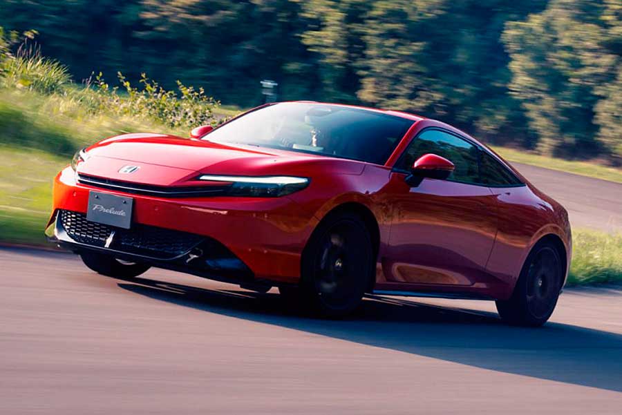 Возрожденный автомобиль Honda Prelude спустя четверть века снова в строю: с новым дизайном и инновационной гибридной системой S+ Shift