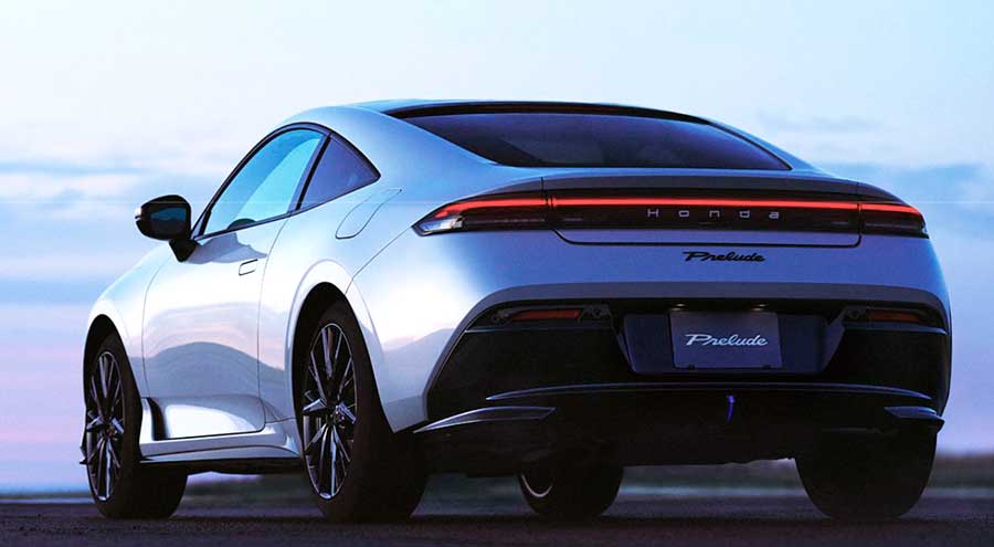 Возрожденный автомобиль Honda Prelude спустя четверть века снова в строю: с новым дизайном и инновационной гибридной системой S+ Shift