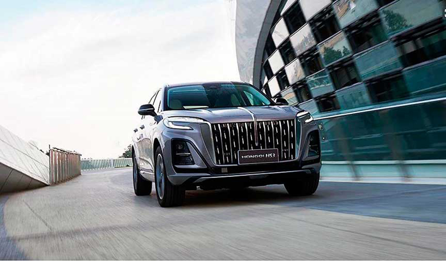 Кроссовер Hongqi HS3 обновлен специально для российского рынка