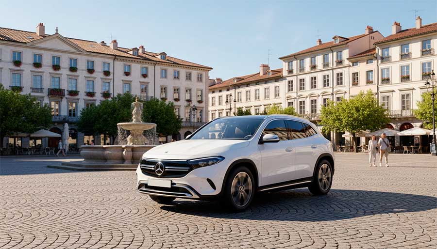Производитель готовится к показу Mercedes-Benz GLA нового поколения