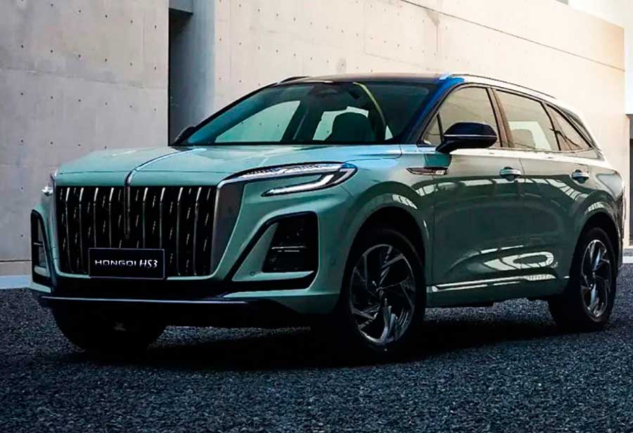 Кроссовер Hongqi HS3 обновлен специально для российского рынка
