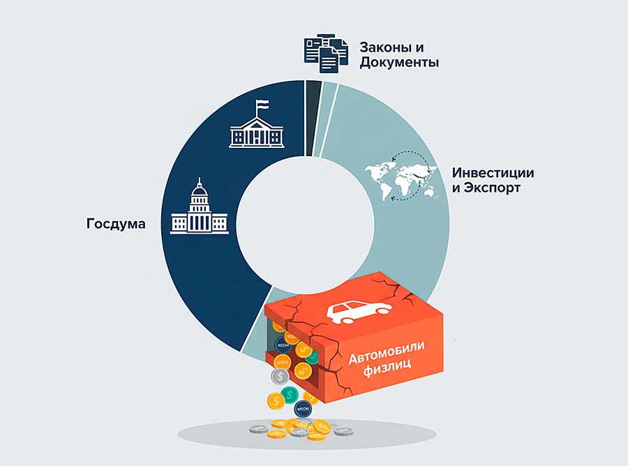 Минпромторг РФ выступил с инициативой повышения утильсбора в ноябре 2025, однако внедрение новых правил отложили на неопределенный срок