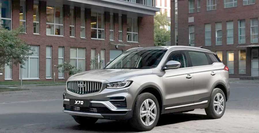 В РФ стартуют продажи обновленного Belgee X70 с системой полного привода