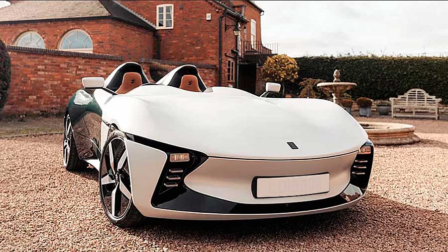 Родстер Longbow Speedster массой 895 кг бросает вызов тяжелым электрокарам: разгон с 0 до100 км/ч за 3,5 секунды