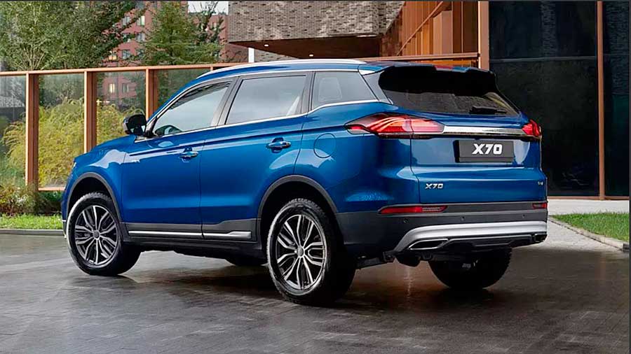 В РФ стартуют продажи обновленного Belgee X70 с системой полного привода