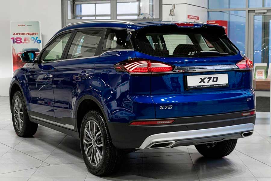 В РФ стартуют продажи обновленного Belgee X70 с системой полного привода