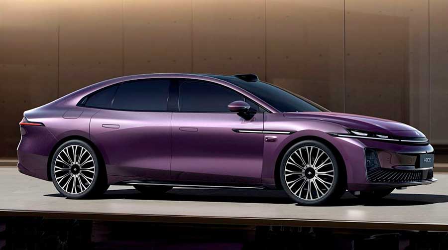 На автосалоне в Гуанчжоу 2025 производитель презентовал роскошный седан Hyptec A800