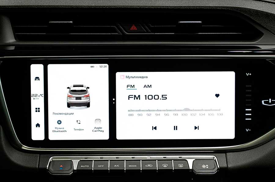В РФ стартуют продажи обновленного Belgee X70 с системой полного привода