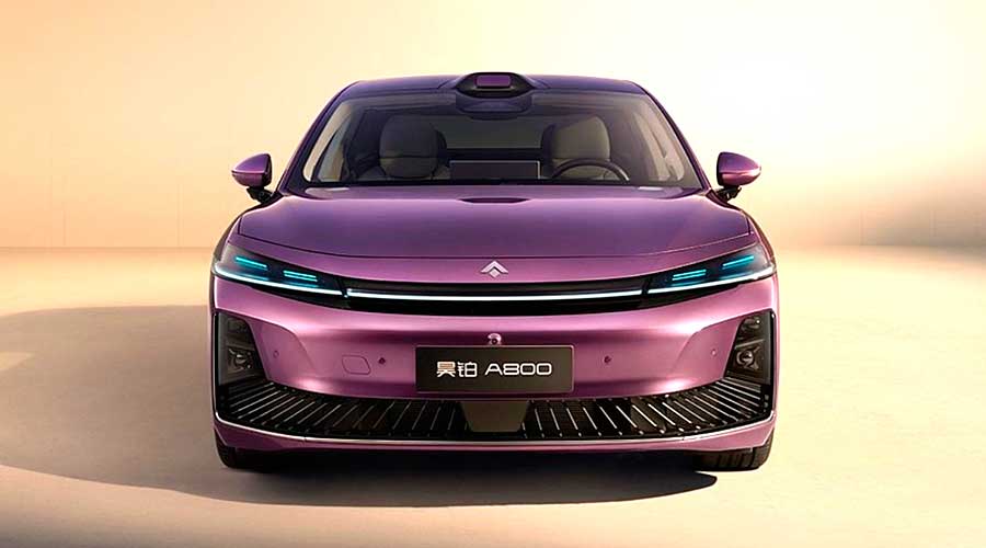 На автосалоне в Гуанчжоу 2025 производитель презентовал роскошный седан Hyptec A800