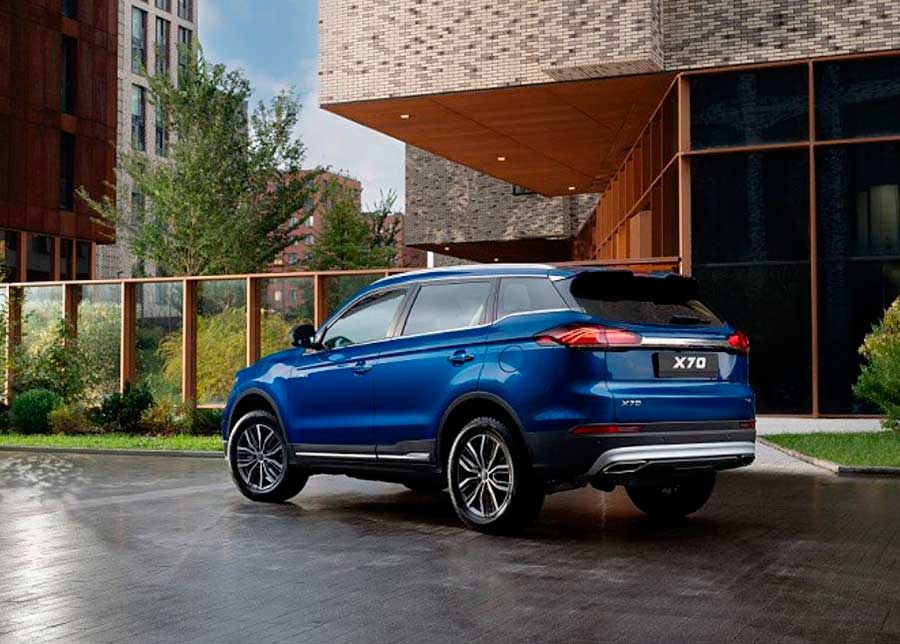 В РФ стартуют продажи обновленного Belgee X70 с системой полного привода