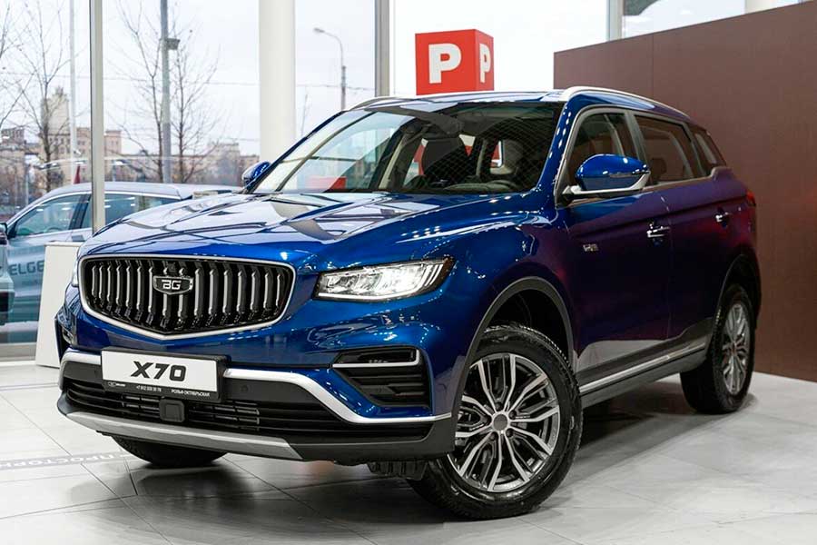 В РФ стартуют продажи обновленного Belgee X70 с системой полного привода