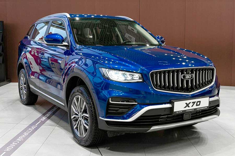 В РФ стартуют продажи обновленного Belgee X70 с системой полного привода