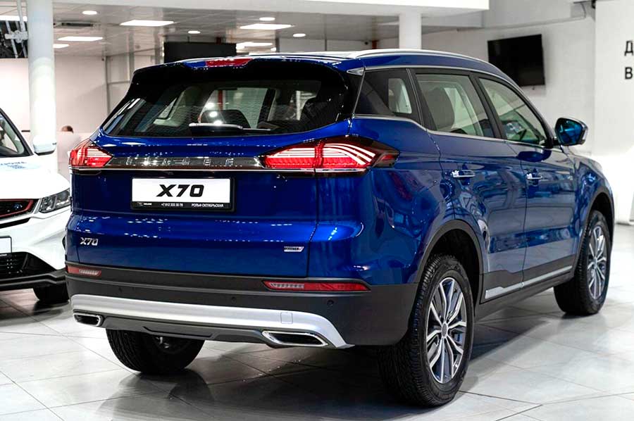 В РФ стартуют продажи обновленного Belgee X70 с системой полного привода